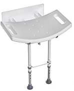 Krzesło prysznicowe składane przyścienne