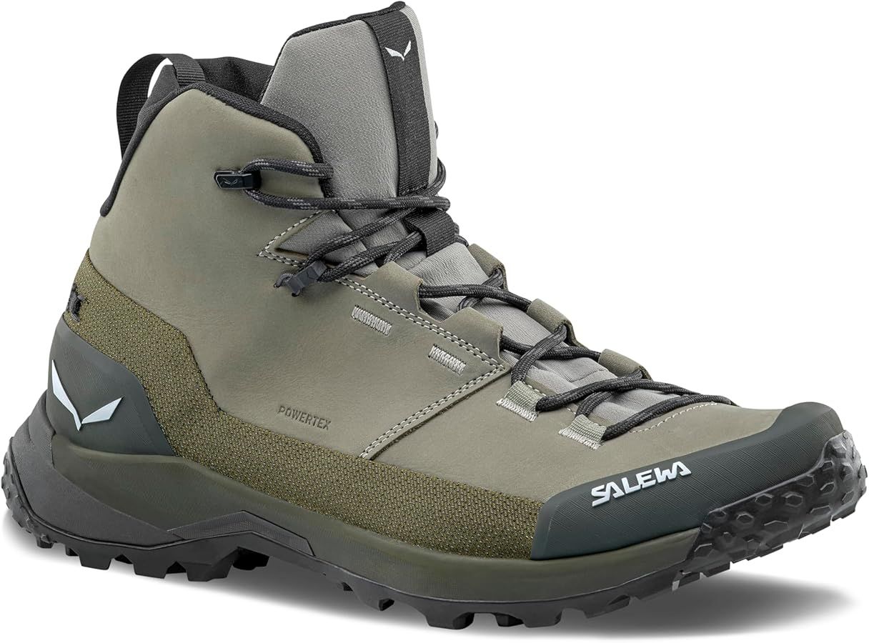 SALEWA puez leather mid shoes size UK 13