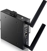 Access Point Wi-Fi 7 Zyxel IAP500BE-EU0101F BE5000  Dual Radio 2x2 MU-MIMO  PoE+ (802.3at)  Industrial AP  montaż DIN Rail   Standalone/Nebula Cloud Managed