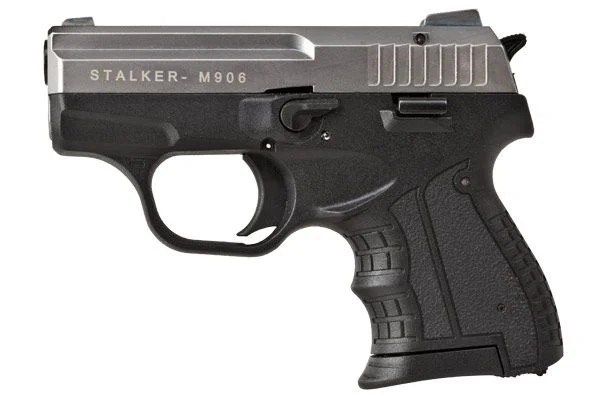 Pistolet hukowy alarmowo sygnałowy STALKER M906 BAS kal. .22 Long Blank (6 mm) Tytan