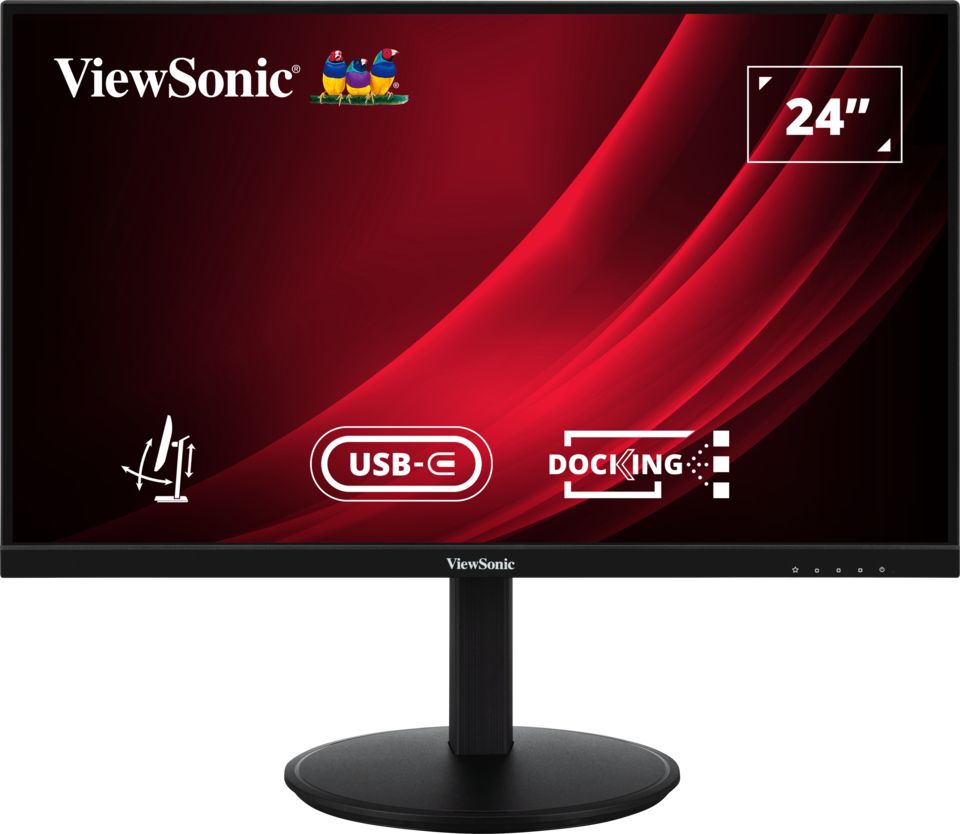 MONITOR LCD 24  IPS/BLACK VG2409U-2 VIEWSONIC