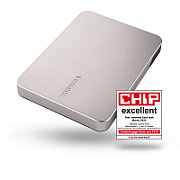 HDD Extern TOSHIBA CANVIO Flex 4TB, 2.5 , USB 3.2 Gen1 (5Gbit/s), includes USB-A and USB-C cables, Warm Silver, 212g