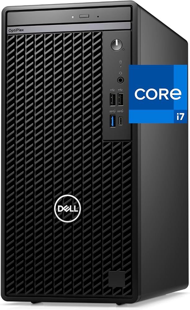 Dell Pro Tower,Intel Core i7-14700(33MB,20Cores,28threads,2.1GHz/5.4GHz),16GB(1x16)5600MT/s DDR5,512GB SSD TLC,Intel Integrated Graphics,noWi-Fi,Dell Optical Mouse-MS116,Dell Wired Keyboard-KB216,Ubuntu,180W,3Yr ProSupport