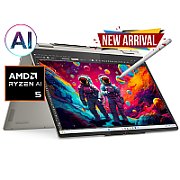 Laptop Lenovo Yoga 7 14AKP10 83JR008NPB, 14 inch 1920 x 1200 Touchscreen, AMD AI 5 340 (6 C / 12 T, 2.0 GHz - 4.8 GHz, 32 MB cache, 28 W), 16 GB LPDDR5, 512 GB SSD, AMD Radeon Graphics, Windows 11 Home, Tastatura US, Tidal Teal