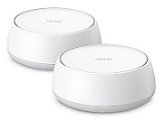 BE3600 Outdoor/Indoor Mesh Wi-Fi 7 Unit SPEED: 688 Mbps at 2.4 GHz + 2882 Mbps at 5 GHz SPEC: Internal Antennas, 2× 2.5 Gigabit Ports (WAN/LAN auto-sensing), IP65, PoE and AC Power Supply FEATURE: Deco App, Router/AP Mode, IPv6, IPTV, HomeShield (Parental Controls, Antivirus, QoS, Reports), AI Mesh