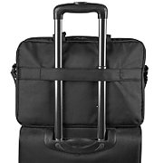 Geanta laptop Natec Nanger, compatibilitate dimensiune laptop 15.6 , 1 compartiment, material Polyester 900D, Polyester 1680D,negru