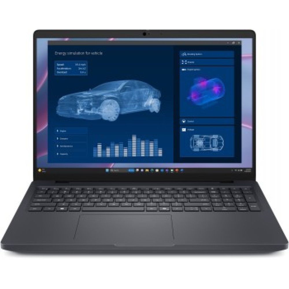 Laptop Dell Pro Max 16 MC16255, 16 inch 2560 x 1600, AMD HX 370 (12 C / 24 T, 2.0 GHz - 5.1 GHz, 12 MB + 24 MB cache, 28 W), 32 GB LPDDR5X, 1 TB SSD, Nvidia RTX PRO 1000, Windows 11 Pro