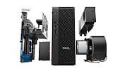 Desktop PC Dell Pro Max Micro FCM2250 MT, Intel Core Ultra 7 - 265 (20 C / 20 T, 1.8 GHz - 5.3 GHz, 30 MB cache), 16 GB RAM, 1 TB SSD, Fara unitate optica, nVidia RTX A1000 8 GB, Adaptor extern 280 W, Ubuntu Linux
