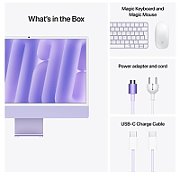 All-In-One Apple iMAC Z1EU0014B, 24 inch 4480 x 2580, Apple M4 (10 C / 10 T, 3.0 GHz - 4.4 GHz, 24 MB cache, 28 W), 32 GB LPDDR5x, 512 GB SSD, Apple M4 10-core 0 GB, macOS Sequoia, Blue