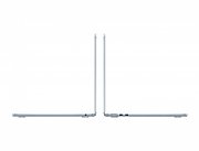 Laptop Apple MacBook Air 13 with Liquid Retina (2025), 13.6 inch 2560 x 1664, Apple M4 10-Core (10 C), 16 GB RAM, 512 GB SSD, Apple 10-core integrat, Mac OS, Tastatura International, Albastru deschis