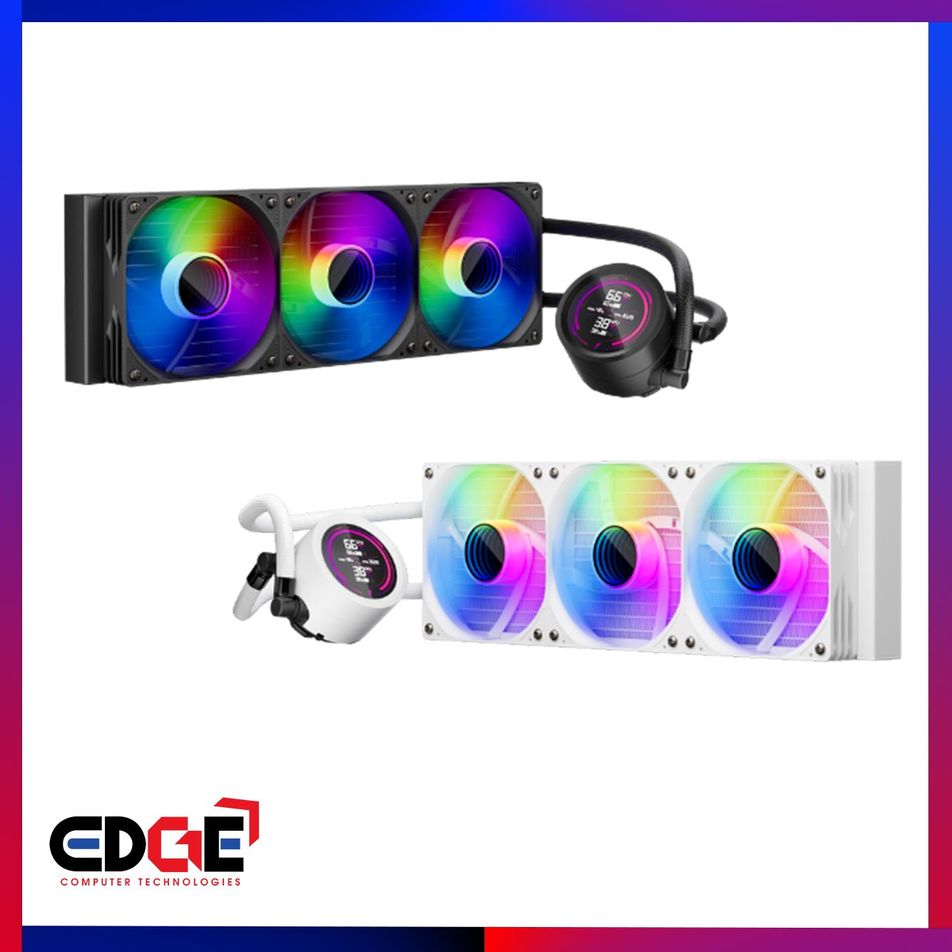 Cooler 1STPLAYER THUNDERSTORM TS4 360 WH