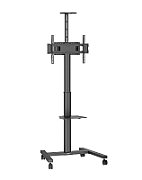 Stand TV mobil Vogel's ESSENTIAL T1031, 32-65 , max.50kg, cu suport pt camera/speaker si laptop, negru