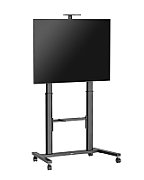 Stand TV mobil Vogel's ESSENTIAL T1041, 65-110 , max.100kg, cu suport pt camera/speaker si laptop, negru