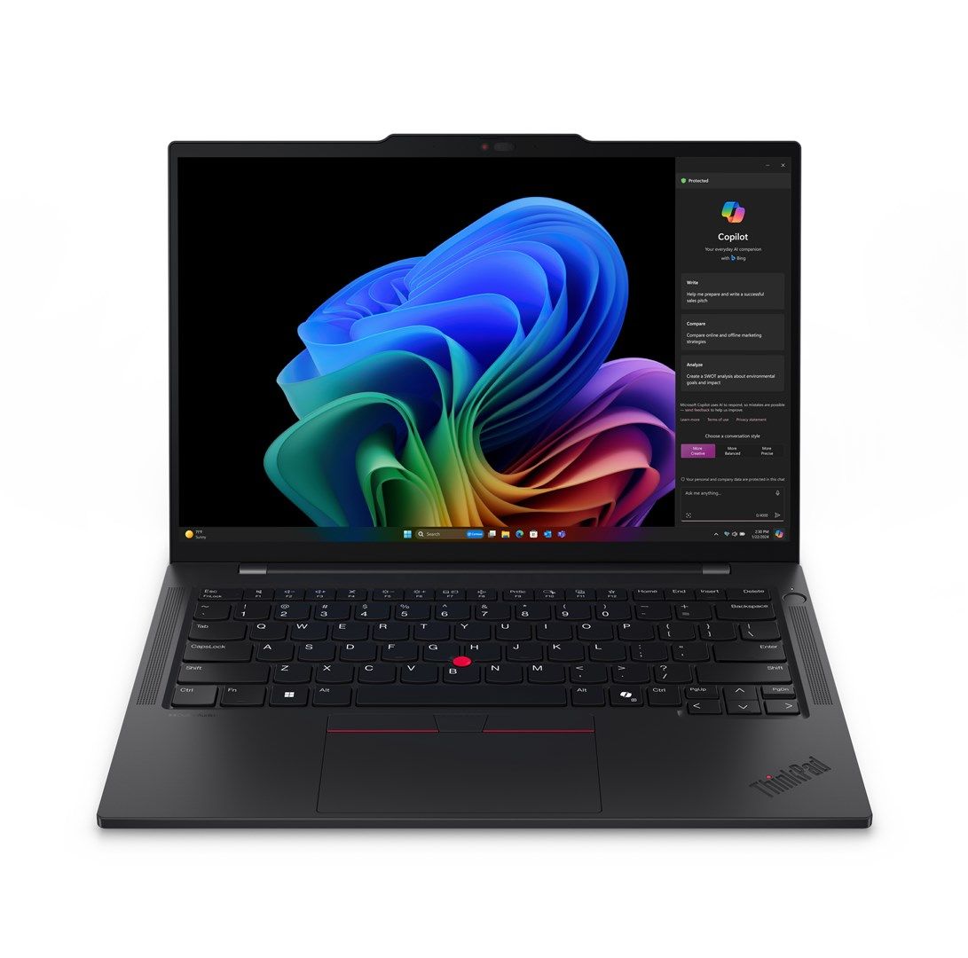Laptop Lenovo ThinkPad t14s Gen 6 intel core ultra 5, 14 inch 1920 x 1200 pixeli, Intel 228V (8 C / 8 T, 1.3 GHz - 4.50 GHz, 8 MB Intel Smart Cache cache, 37 W), 512 GB SSD, Intel 130V, Windows 11 Pro, Tastatura English, Argintiu