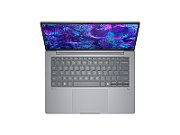 HP ZBook 8 G1i Intel Core Ultra 7 255H Mobile workstation 35.6 cm (14 ) WUXGA 32 GB DDR5-SDRAM 1 TB SSD NVIDIA RTX 500 Ada Wi-Fi 7 (802.11be) Windows 11 Pro AI Workstation  AI PC Silver