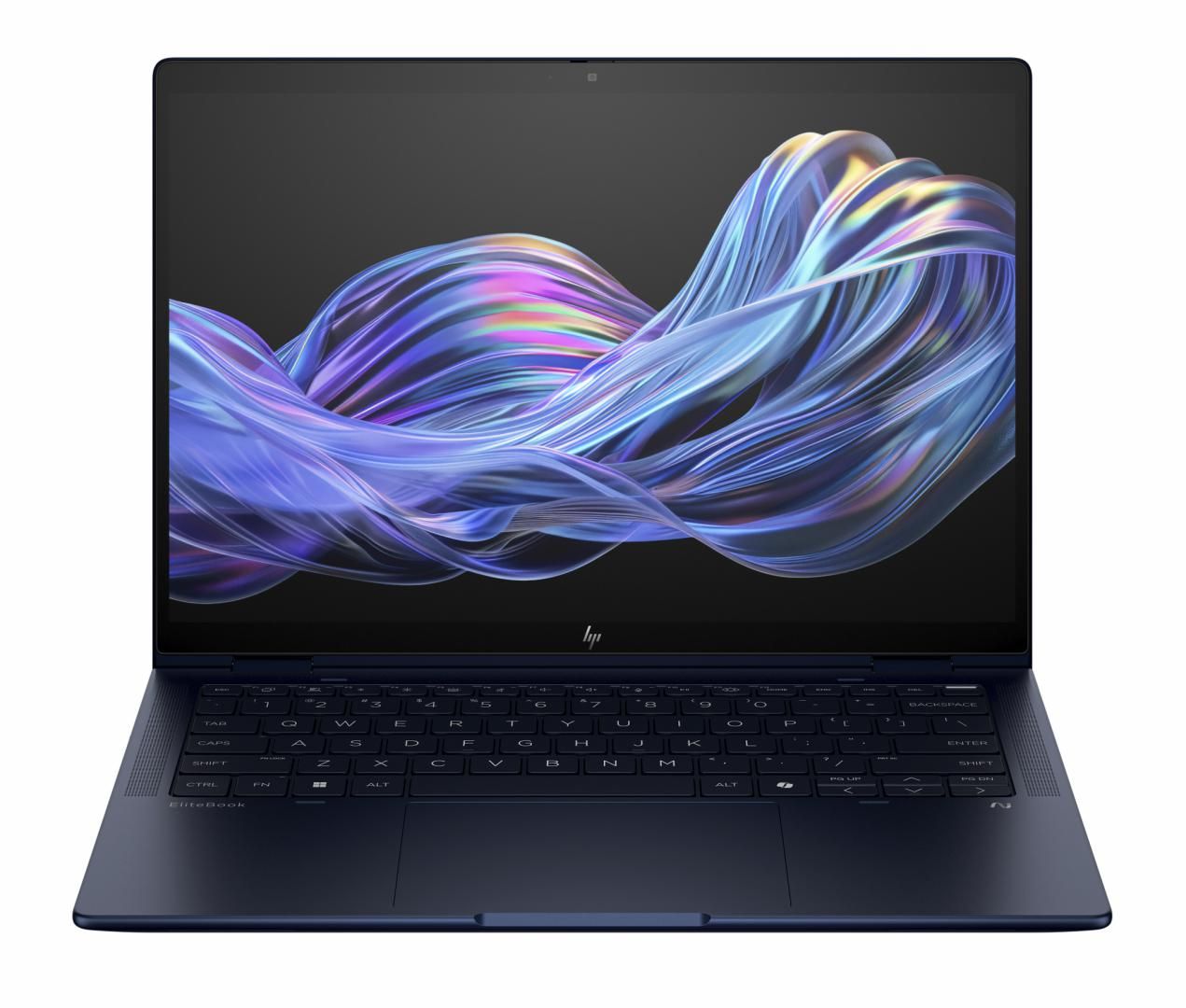 Laptop HP EliteBook X Flip G1i, 14 inch 1920 x 1200 Touchscreen, Intel Core Ultra 5 - 228V (8 C / 8 T, 4.5 GHz), 32 GB LPDDR5x, 1 TB SSD, Intel Arc Graphics, Windows 11 Pro, Tastatura International, Argintiu