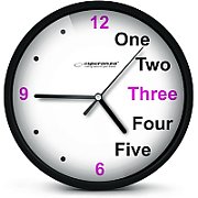 Esperanza Prague Black Mechanical Clock Round Black  White