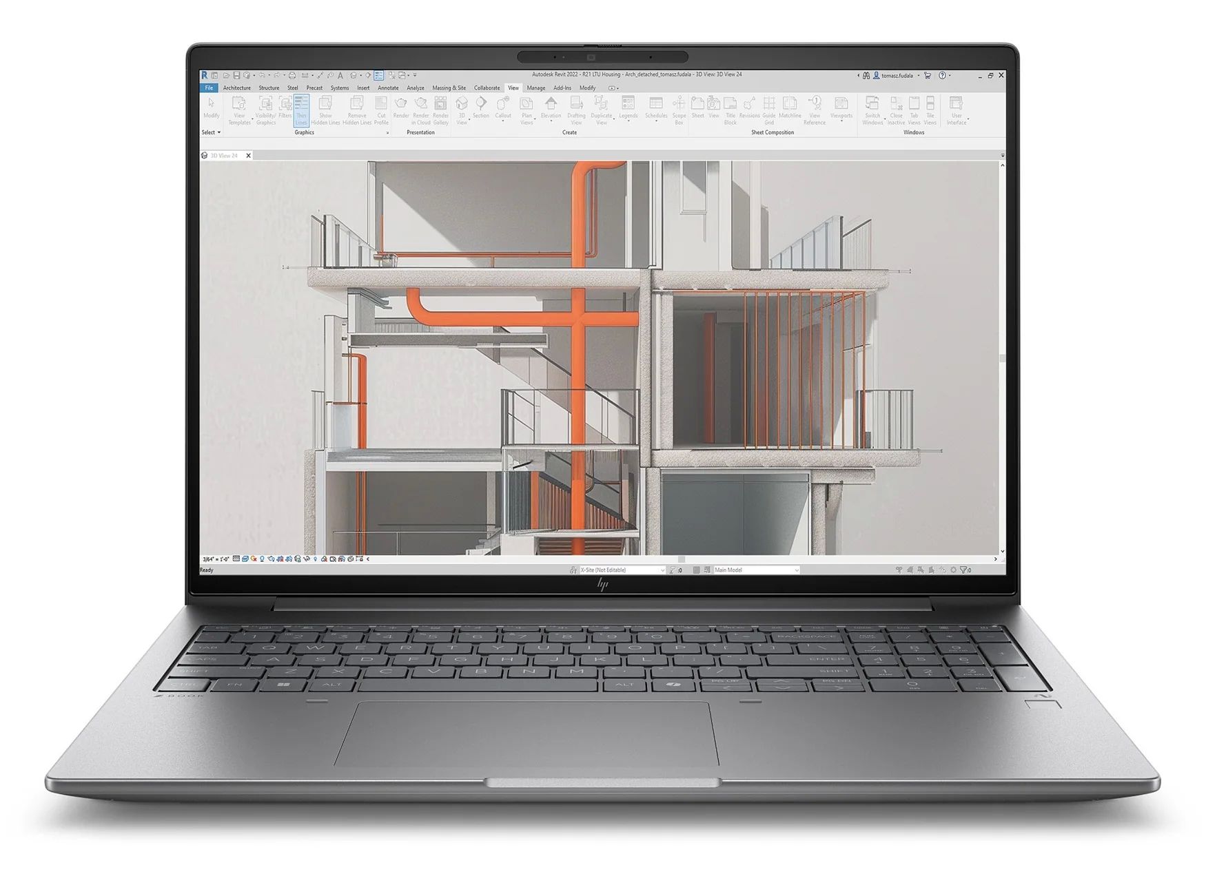 Laptop HP EliteBook 8 G1i, 16 inch 2560 x 1600, Intel Core Ultra 7 - 255U (12 C / 14 T, 2.4 GHz - 5.2 GHz, 12 MB cache), 32 GB DDR5, 1 TB SSD, Intel Graphics, Windows 11 Pro, Tastatura English, Argintiu
