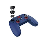 Controller wireless Trust GXT 542 Muta, material ABS, 15 butoane, compatibil cu pc, laptop, consola gaming, smartphone, tableta, albastru