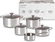 RESIGILAT: Le Creuset 3-Ply 3Ply Plus Pot Set 5-piece 5piece Stainless Steel (96605300000000)