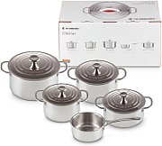 RESIGILAT: Le Creuset 3-Ply 3Ply Plus Pot Set 5-piece 5piece Stainless Steel (96605300000000)