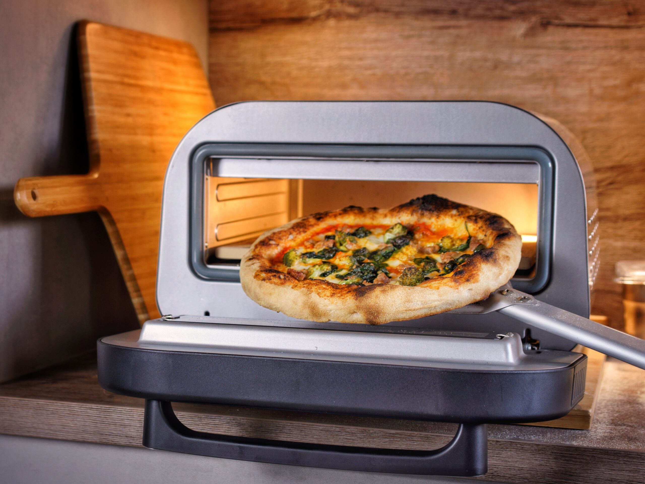 RESIGILAT: Unold Pizza Oven Luigi silver (68816)