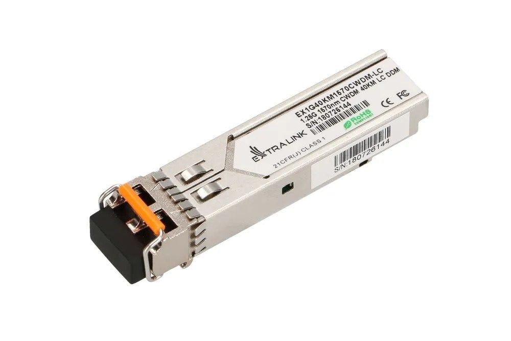 Extralink EX.13629 module de emisie-recepție pentru rețele Fibră optică 1250 Mbit/s SFP 1570 nm