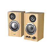 BOXE GENIUS 2.0, bluetooth, RMS: 50W (2 x 25W), bass control, treble control, mufa casti, Line-in 3.5mm, pine wood,  SP-HF1812BT   31730055403  (timbru verde 4.00 lei)
