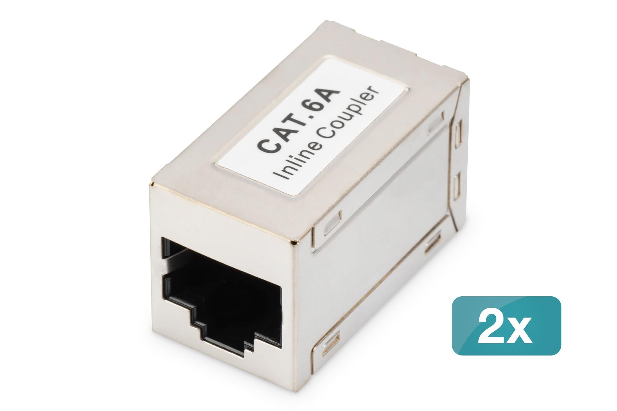 Conector etanșat de categoria 6A, protecție IP68, conexiune RJ45-RJ45