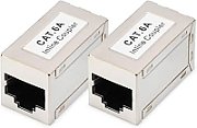 Conector etanșat de categoria 6A, protecție IP68, conexiune RJ45-RJ45