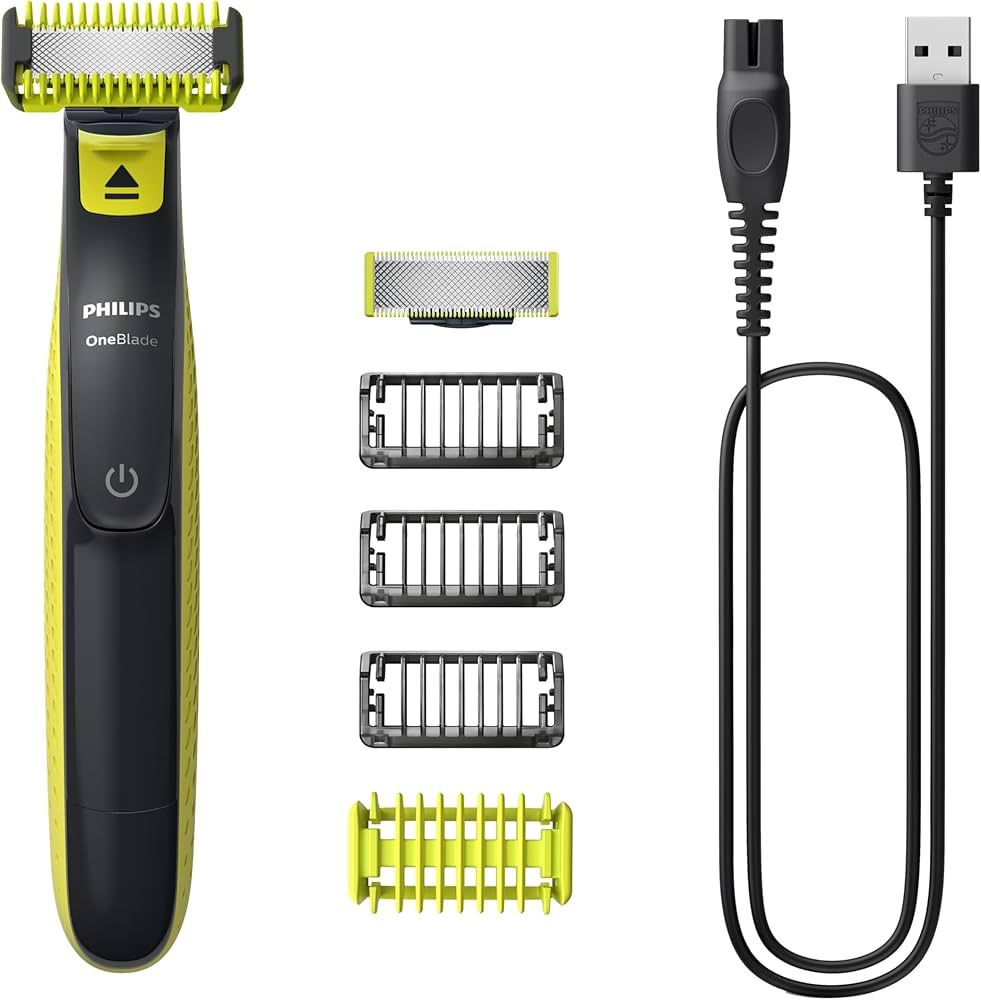 Philips Norelco OneBlade QP2824/10 men's shaver Foil shaver Trimmer Grey  Lime