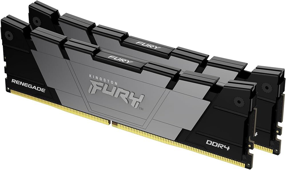 Kingston Technology FURY 16GB 4266MT/s DDR4 CL19 DIMM (Kit of 2) Renegade Black