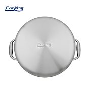 SEMIOALA INOX+CAPAC STICLA 24x12CM, 5L, ATOMIC3, COOKING BY HEINNER