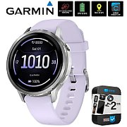 Garmin Venu 4 3.05 cm (1.2 ) AMOLED 41 mm Digital 390 x 390 pixels Touchscreen Silver Wi-Fi GPS (satellite)