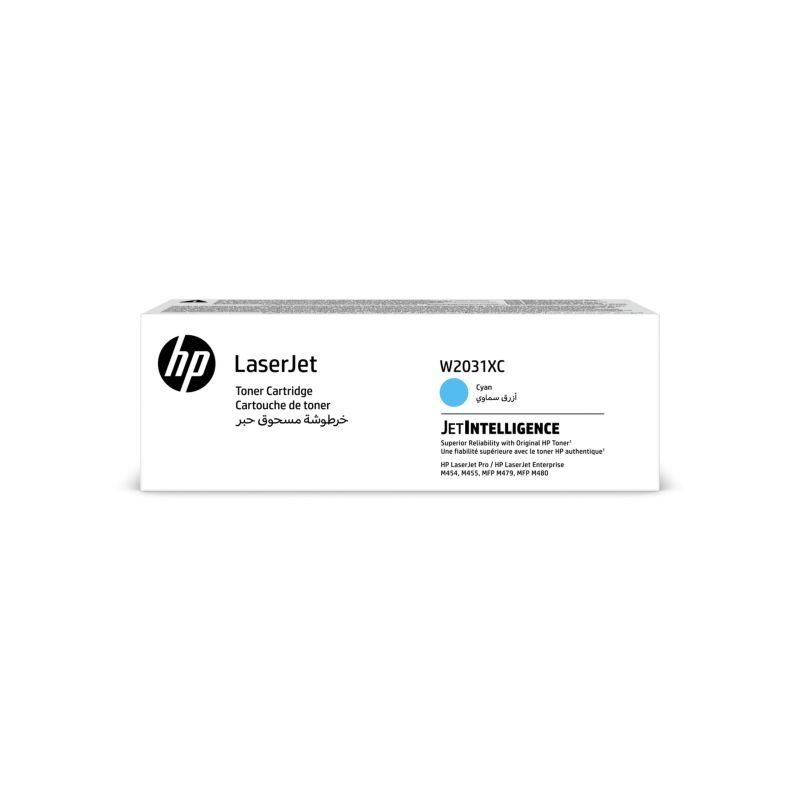 HP Contract Cartridge 415X Cyan (W2031XC) (wiped)