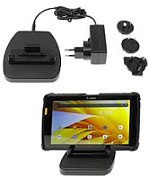 ProClip Single Slot Desktop Charging Dock for Zebra ET40/ET45 8  and 10  With or Without Rugged Boot with Wall AC PS 216249