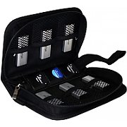 MediaRange Media storage wallet for 6 USB  and 3 SD nylon, black