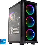 Desktop PC Spacer Warlord, Intel Core i5-12400F (6 C / 12 T, 2.5 GHz - 4.40 GHz, 18 MB cache), 16 GB RAM, 512 GB SSD, Fara unitate optica, nVidia GeForce RTX 3060 12 GB, Fara sistem de operare