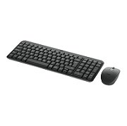 LOGITECH MK250 - GRAPHITE - US INT'L - 2.4GHZ/BT - INTNL-973