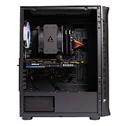 Desktop PC Spacer Conqueror, AMD Ryzen 5 - 9600X (6 C / 12 T, 3.9 GHz - 5.4 GHz), 32 GB RAM, 2 TB SSD, Fara unitate optica, AMD Radeon RX 9060 XT 8 GB, Fara sistem de operare