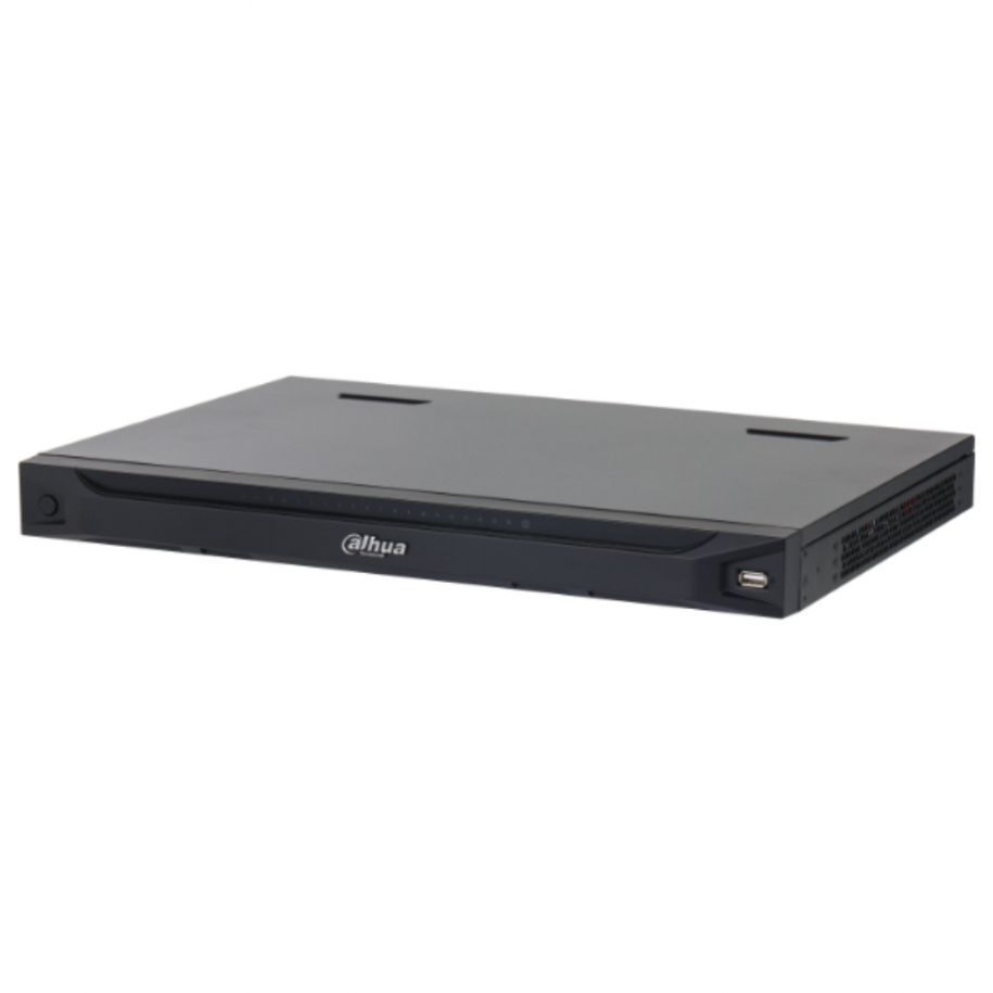 Network Video Decoder Dahua, 4CH input / 9CH output, 1/4/6/8/9/16/25/36 window splits, M × N custom split (≤ 36 custom split), up to  9 screens can be spliced together 482.6 mm × 317.3 mm × 44.5 mm, 4.5-4.8kg