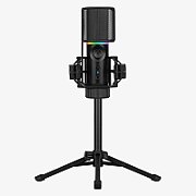 MIC RGB, USB-A, Negru - cu Tripod, SPMC-MZ1C127.11