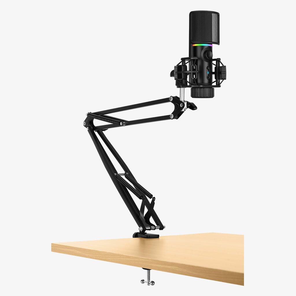 MIC RGB, USB-A, Negru - include bratul ajustabil, SPMC-MZ1C227.11
