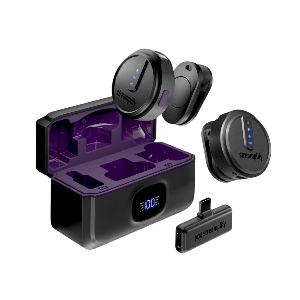 Microfon Wireless MIC GO, USB-C, Negru, SPML-MG1C051.11
