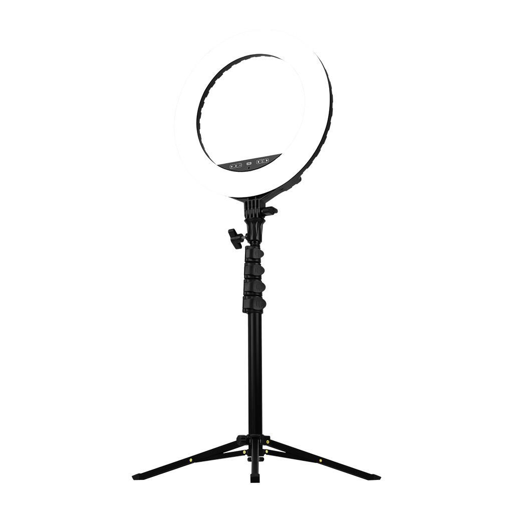Lampa circulara Light 14 - Negru, SPIR-LZ14222.11