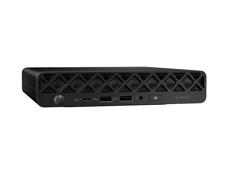 Desktop PC HP ProDesk 4 Mini G1i, Intel 265T (20 C / 20 T, 1.5 GHz - 5.3 GHz, 30 MB cache), 16 GB RAM, 1 TB SSD, Intel Graphics, Windows 11 Pro