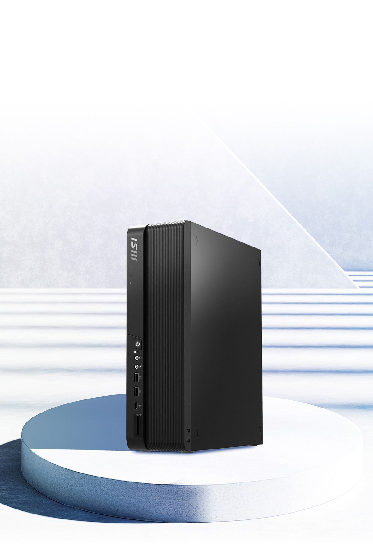 Desktop PC MSI PRO DP80 AI A2G-083XEU SFF, Intel Core Ultra 5 - 225 (10 C / 10 T, 2.7 GHz - 4.9 GHz), 16 GB RAM, 512 GB SSD, Fara unitate optica, Intel Graphics, 300 W 80+ Bronze, Fara sistem de operare