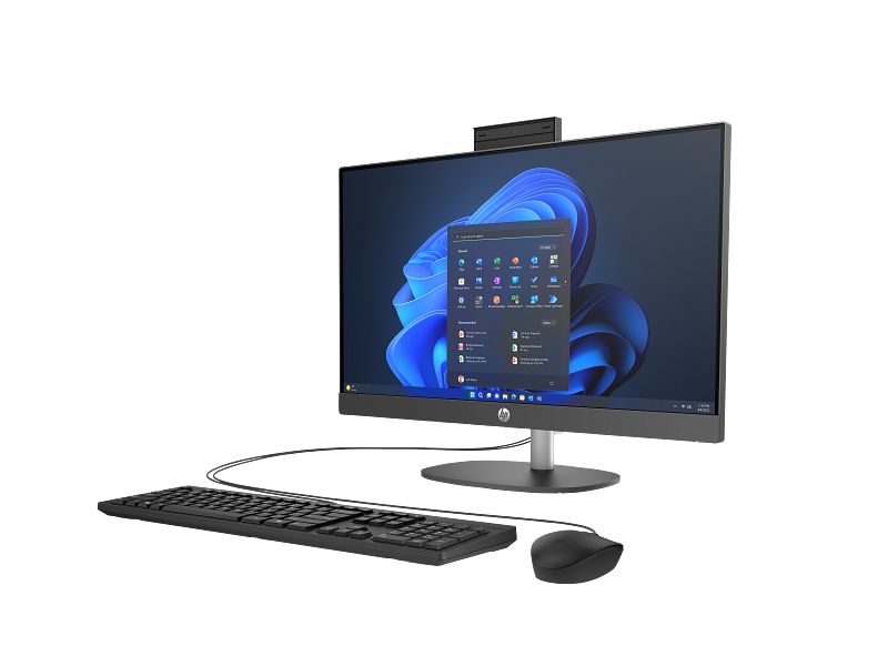 All-In-One HP ProOne 240 G10 623Z4ET, 23.8 inch 1920 x 1080, Intel Core I3 N300 (8 C / 8 T, 3.8 GHz, 6 MB cache), 8 GB RAM, 256 GB SSD, Intel Iris Xe Graphics, Free DOS