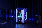 Desktop PC Tecno MEGAMINI GAMING G1, Intel Core i9 - 13900H (14 C / 20 T, 24 MB cache), 32 GB RAM, 1 TB SSD, Fara unitate optica, nVidia GeForce RTX 4060 8 GB, Windows 11