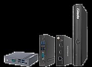 HiStone POS BOX, HK600, USB, poweredUSB, RS232, Ethernet, Intel Celeron J, SSD, grey, silver